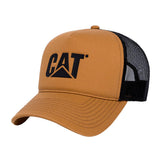 Gorro Hombre Cat Logo Mesh Back F Marron Cat