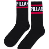 Medias Hombre Aop Crew Sock Negro Cat