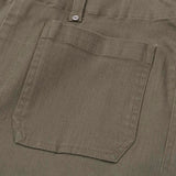 Pantalon Mujer Pocket Wide Leg Pant Verde Cat