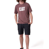 Remera Cat Logo Tee Rojo Cat