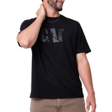 Remera Unisex Cat Logo Tee Negro Cat
