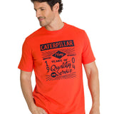 Remera Hombre Heritage 1904 Tee Rojo Cat