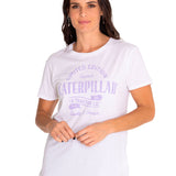 Remera Mujer W Historic Tradition Blanco Cat