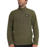 Polar Hombre Microfleece Qtr Zip Verde Cat