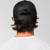 Gorro Hombre 5 Panel Logo Promo H Negro Cat