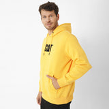 Buzo Unisex Fleece Cat Logo Pull Amarillo Cat