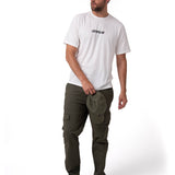Remera Hombre Moto Graphic Tee 4 Blanco Cat