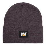 Gorro Unisex Cat Label Cuff Beani Gris Cat