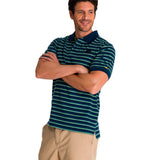 Remera Hombre Cat Logo Jersey Polo Azul Cat