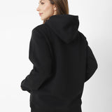 Buzo Unisex Fleece Cat Logo Pull Negro Cat