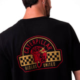 Remera Hombre Moto Graphic Tee 1 Negro Cat