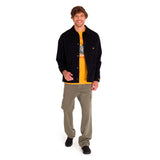 Chaqueta Hombre Snap Front Coach Jac Negro Cat