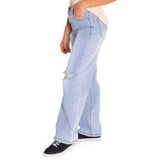 Jeans Mujer Triblend Stretch Den Gris Cat