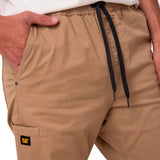Pantalon Hombre Stretch Twill Utilit Beige Cat