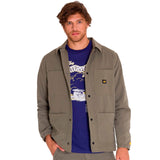 Chaqueta Hombre Snap Front Coach Jac Verde Cat