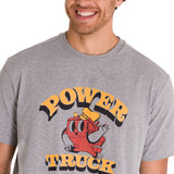 Remera Hombre Retro Danny Diesl G Gris Cat