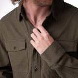 Camisa Manga Larga Hombre Tencel Blend Convert Cat