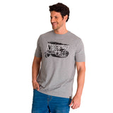 Remera Hombre Heritage No 77 Tee Gris Cat