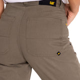 Pantalon Mujer Double Front Utility Verde Cat