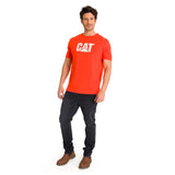 Remera Unisex Cat Logo Tee Rojo Cat