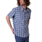 Camisa Manga Corta Hombre Poplin s/s shirt ii Azul Cat