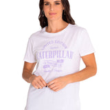 Remera Mujer W Historic Tradition Blanco Cat