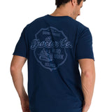 Remera Hombre Heavyweight Heritage Azul Cat