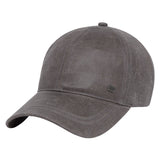 Gorro Hombre Faux Leather Hat Gris Cat