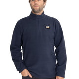 Polar Hombre Microfleece Qtr Zip Azul Cat