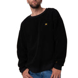 Buzo Hombre Sherpa Crewneck Negro Cat