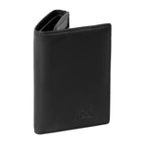 Billetera Unisex Kenya Leather Wallet Negro Cat