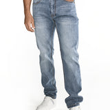 Jeans Hombre Triblend Stretch Denim Slim Gris Cat