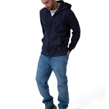 Buzo Hombre Fleece Cat Patch Ful Azul Cat
