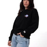 Buzo Mujer W Graphic French Ter Negro Cat