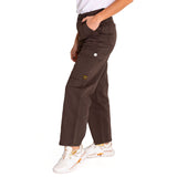 Pantalon Mujer Heritage Uniform Hig Verde Cat