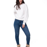 Buzo Mujer W Relaxed French Ter Blanco Cat