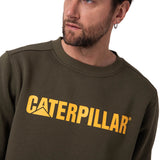 Buzo Hombre Caterpillar Logo Cre Verde Cat