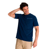 Remera Hombre Heavyweight Heritage Azul Cat