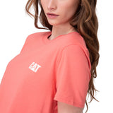 Remera Cat Logo Tee Rosado Cat
