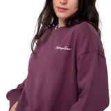 Buzo Mujer W Relaxed French Ter Violeta Cat