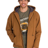 Chaqueta Hombre Hooded Sherpa Lined Marron Cat