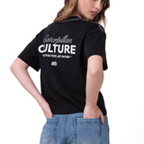 Remera Mujer Caterpillar Culture Negro Cat