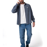 Camisa Hombre Waffle Knit L/S Butt Gris Cat