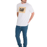 Remera Hombre Everyday Workwear Gr Blanco Cat