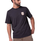 Remera Hombre Western Grpahic Tee Violeta Cat