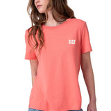 Remera Cat Logo Tee Rosado Cat