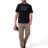 Remera Unisex Cat Logo Tee Negro Cat