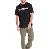 Remera Unisex Caterpillar Logo Tee Negro Cat