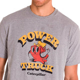 Remera Hombre Retro Danny Diesl G Gris Cat