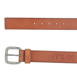 Cinturon Hombre Do The Work Ltr Belt Beige Cat